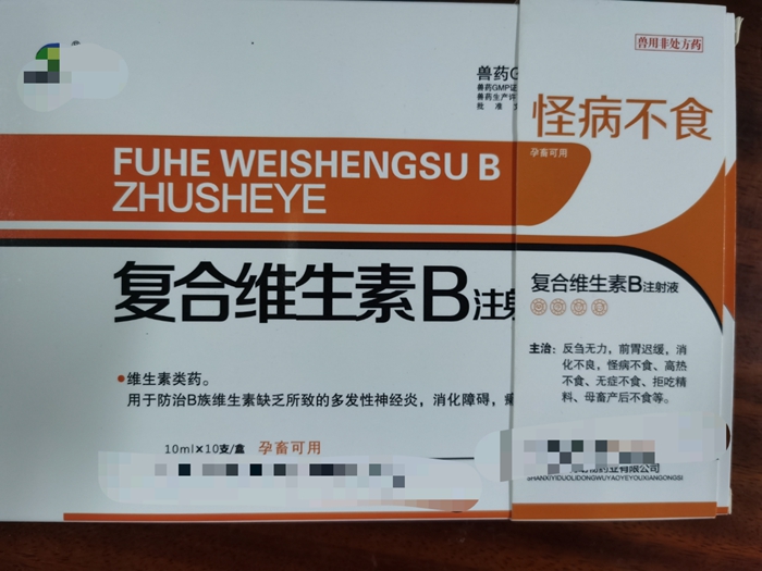 復(fù)合維生素B注射液--用于多發(fā)性神經(jīng)炎，消化障礙，癩皮病，口腔炎等