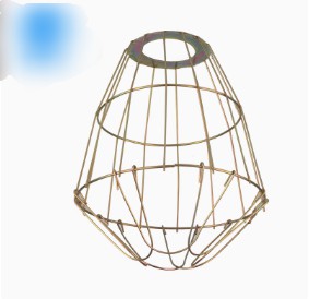 保溫燈泡燈罩烤取暖燈防爆防燙加熱浴霸網罩外殼養殖場專用保護罩