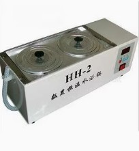 微電腦控制HH-2數顯恒溫水浴鍋 雙孔雙列水浴鍋 實驗用2孔水浴箱
